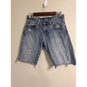 Vintage Polo Ralph Lauren Women  Distressed Cut Off Jeans Shorts Verick Sz 29